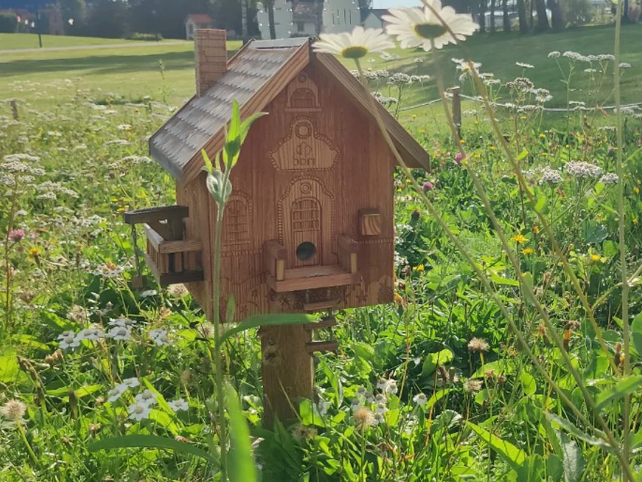 Biebolig i pollinatorpark
