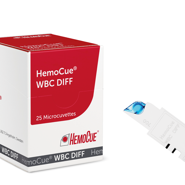 Bilde av HemoCue® WBC DIFF Microcuvettes