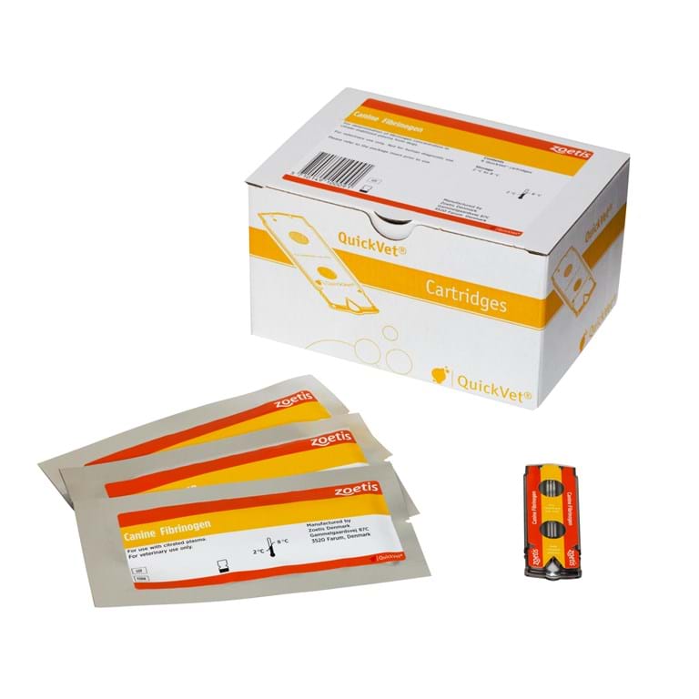 Bilde av QuickVet Canine Fibrinogen Cartridges