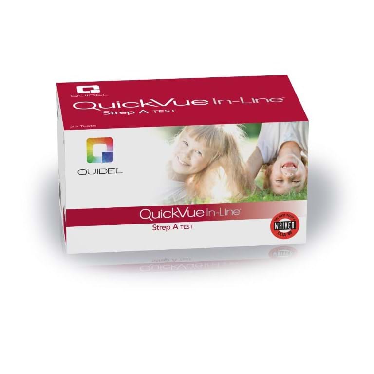 Bilde av QuidelOrtho QuickVue In Line Strep A Test