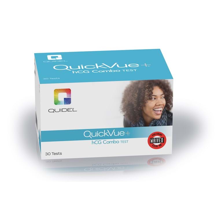 Bilde av QuidelOrtho QuickVue+ hCG Combo Test