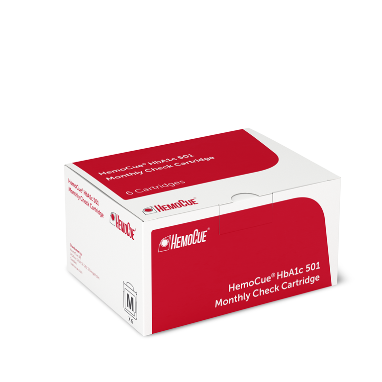 Bilde av HemoCue® HbA1c 501 Monthly Check Cartridge