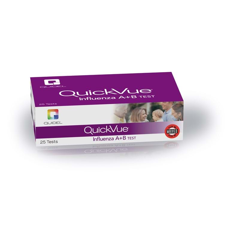 Bilde av QuidelOrtho QuickVue Influenza A+B Test