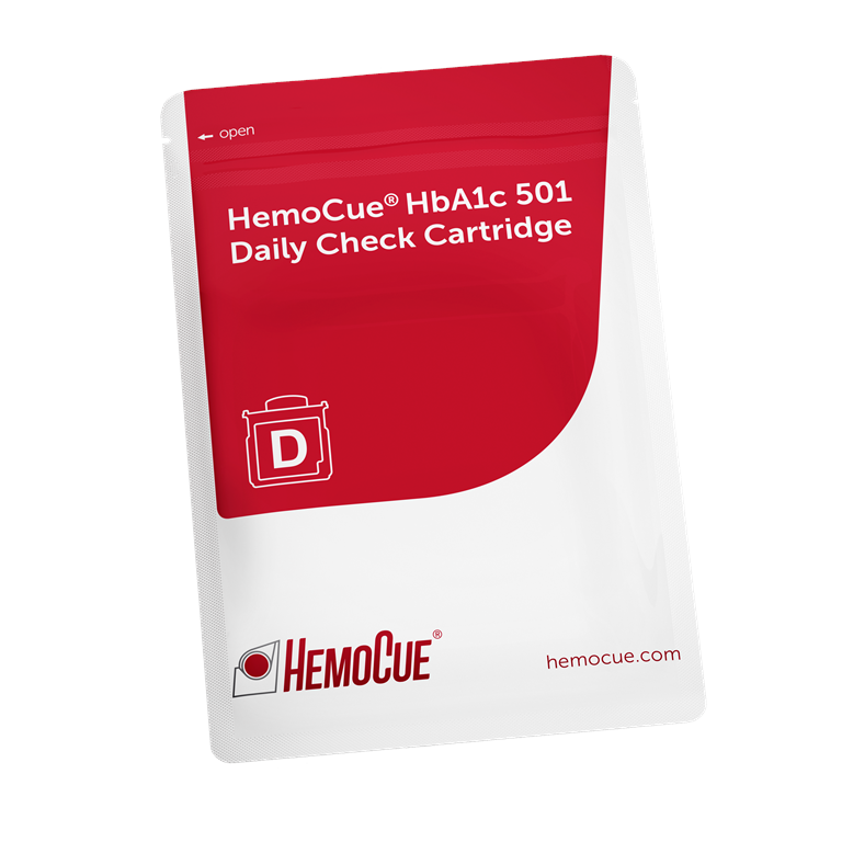 Bilde av HemoCue® HbA1c 501 Daily Check Cartridge