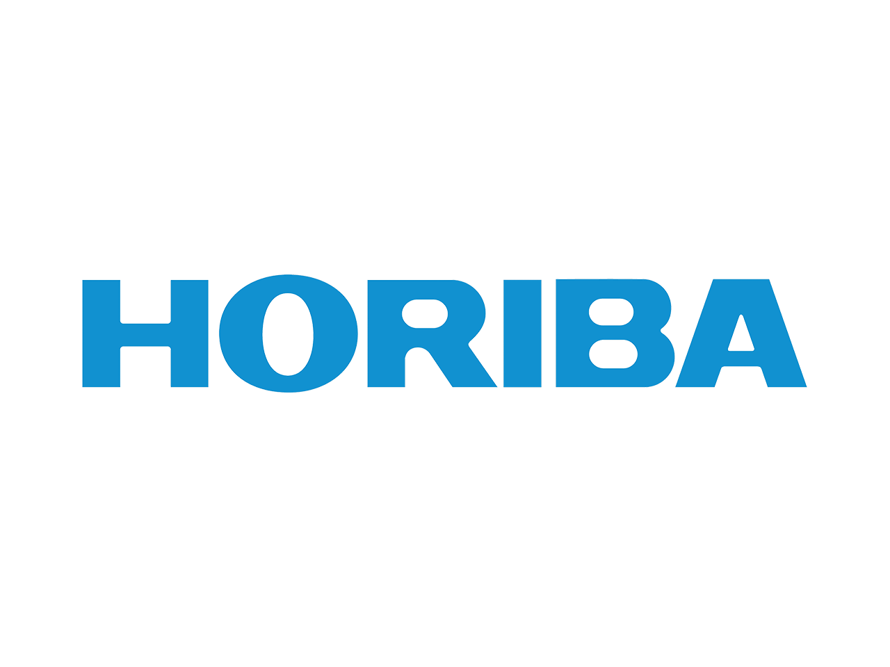Horiba Medical Logo i blå farge.